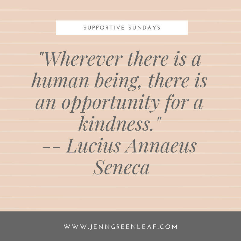 Supportive Sundays: Being There for Others