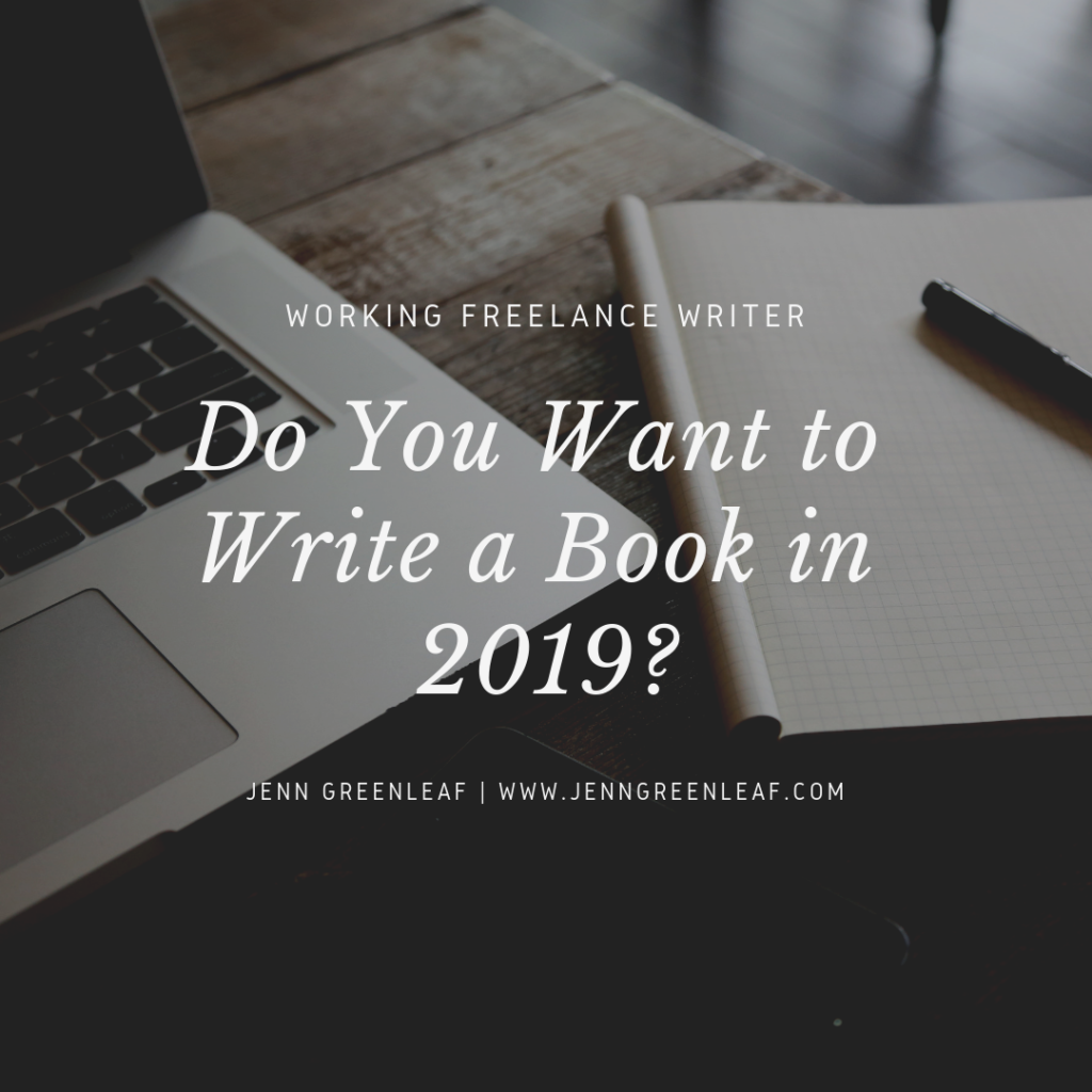 Do you want to write a book in 2019?