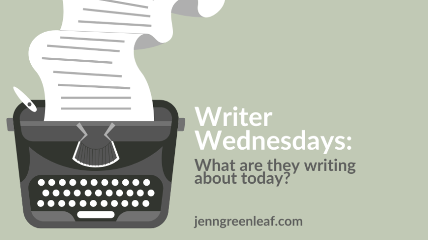 Writer Wednesdays